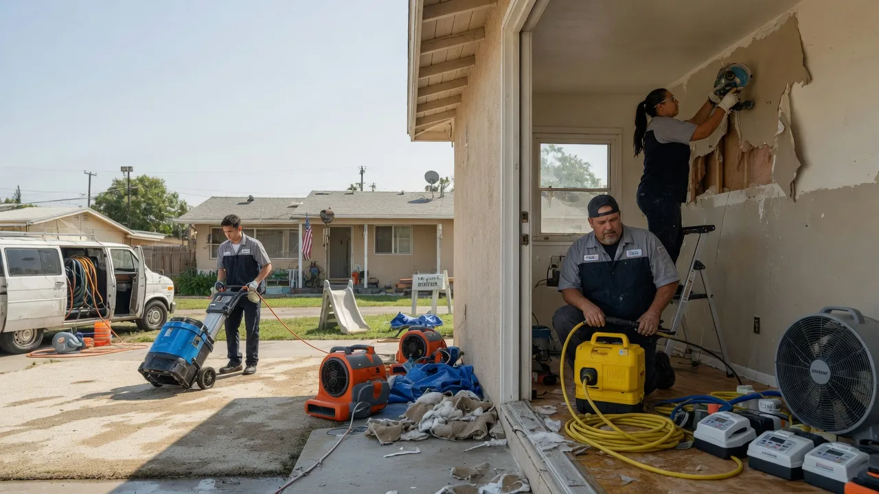 Water Damage Restoration in Olancha, CA near me
